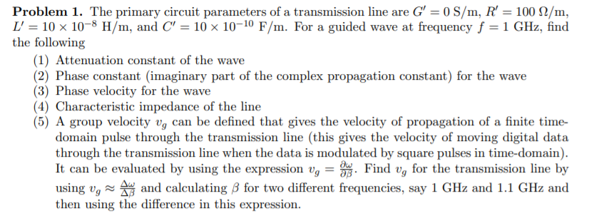 Solved Problem 1 The Primary Circuit Parameters Of A Tra Chegg Com