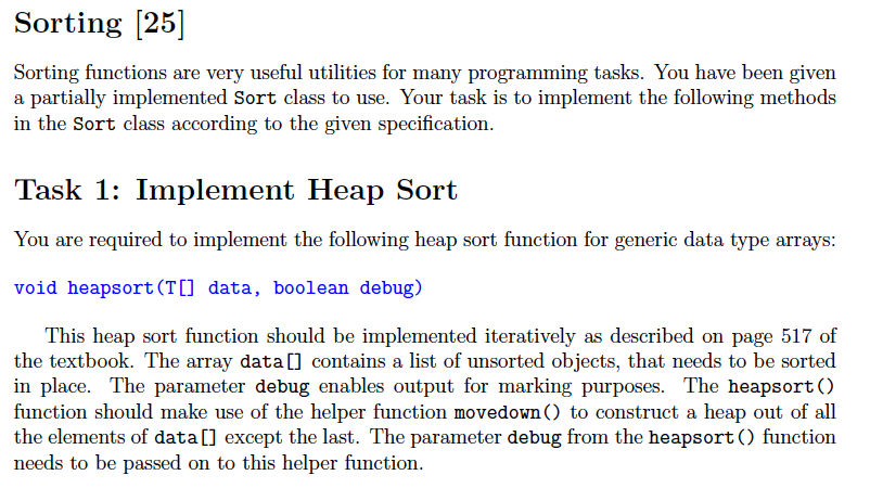 Solved Using java without any additional imports please | Chegg.com