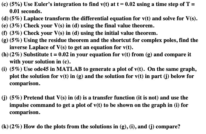 2 Consider The Following Differential Equation Fo Chegg Com