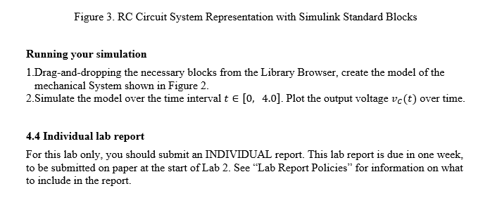 Solved Experiment title: Electrical System Modeling and | Chegg.com
