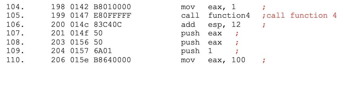 Solved 95. How are function calls optimized? For example, | Chegg.com