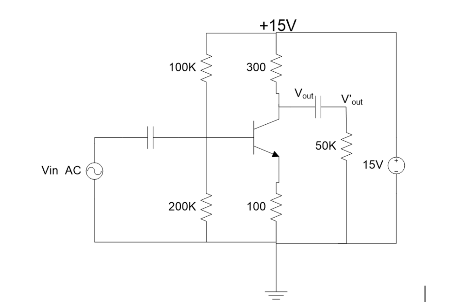 Solved Question Topic: BJT AC Input/Output | Chegg.com