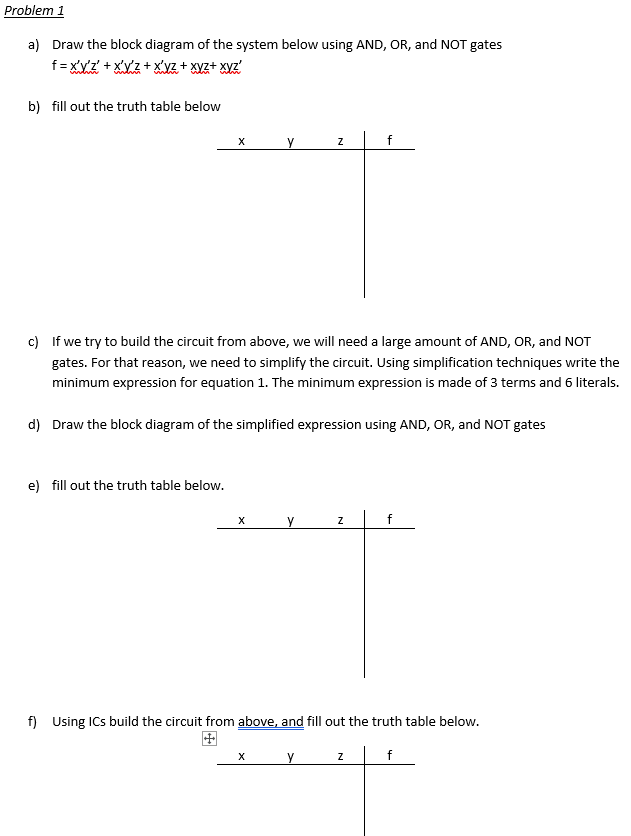 Solved Problem 1 a) Draw the block diagram of the system | Chegg.com
