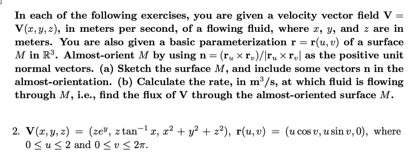 Solved = 9 In each of the following exercises, you are given