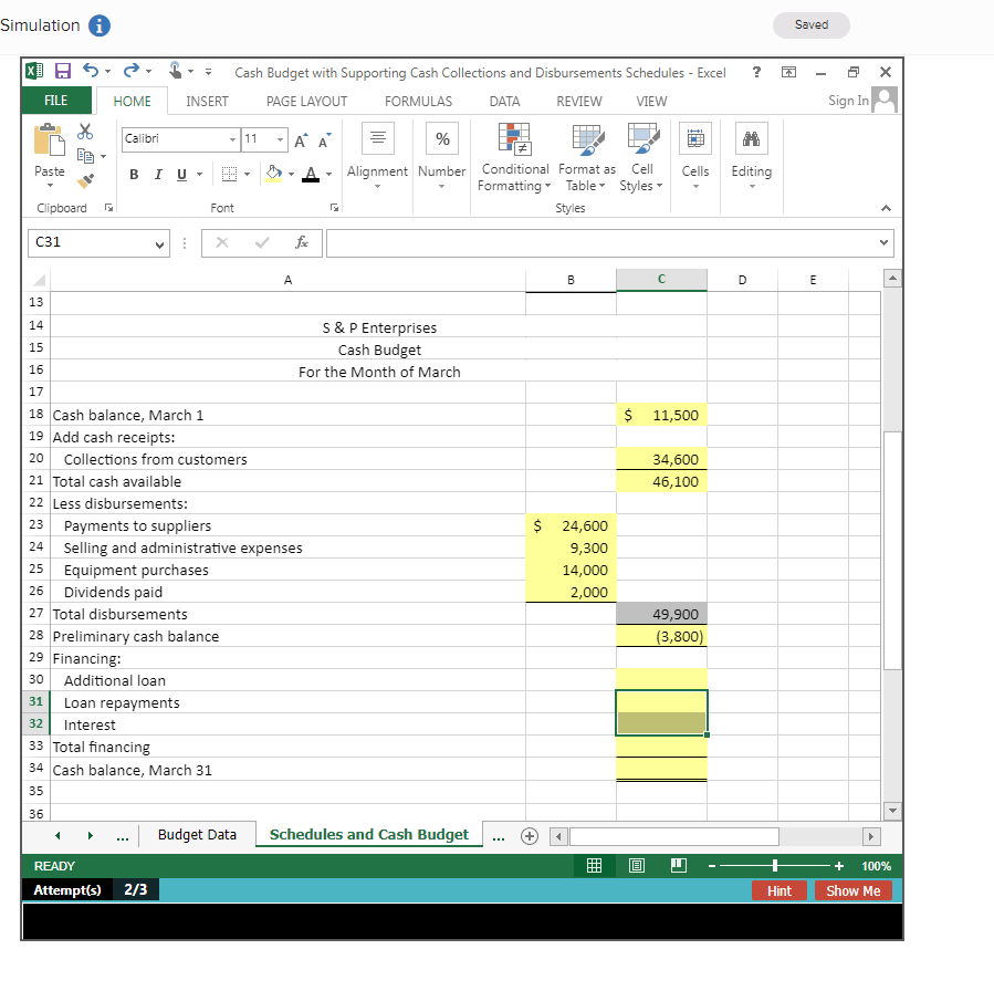 Solved Simulation 1 Saved Chegg