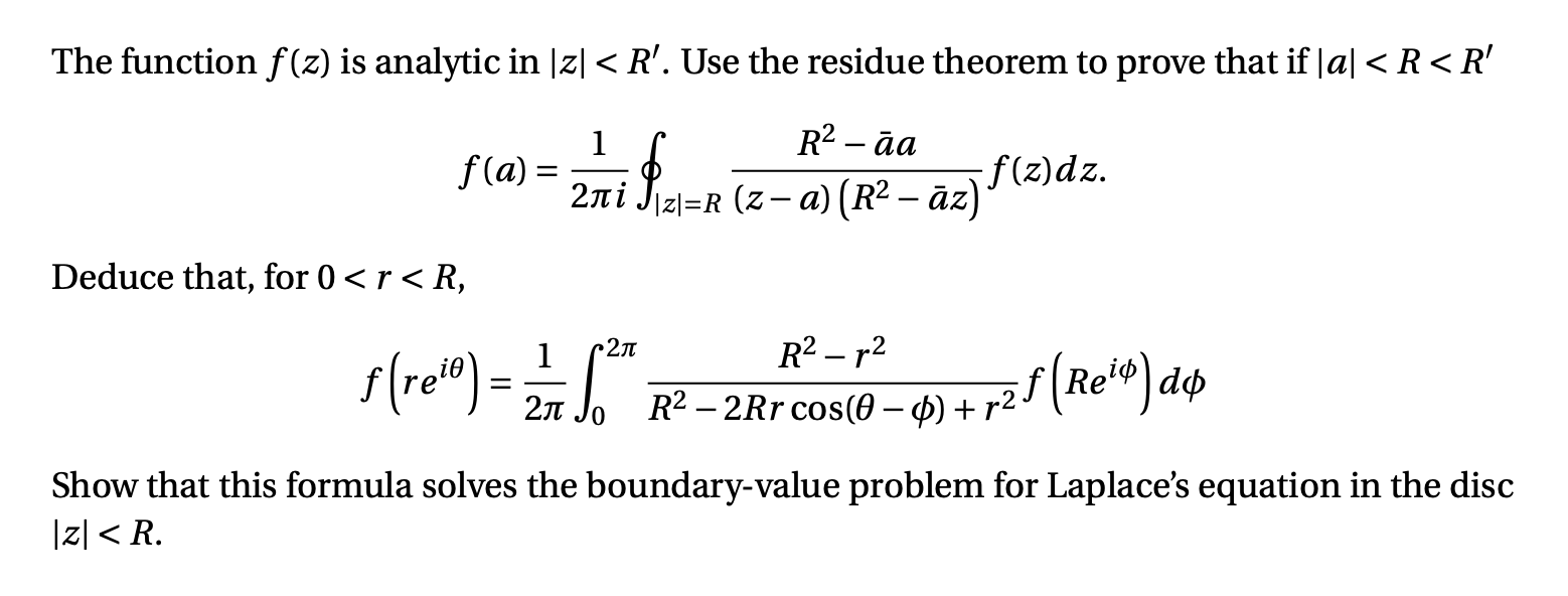 Solved The function f(z) is analytic in ∣z∣ | Chegg.com