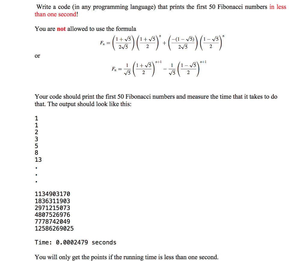 Solved Write a code (preferably in java) that prints the | Chegg.com