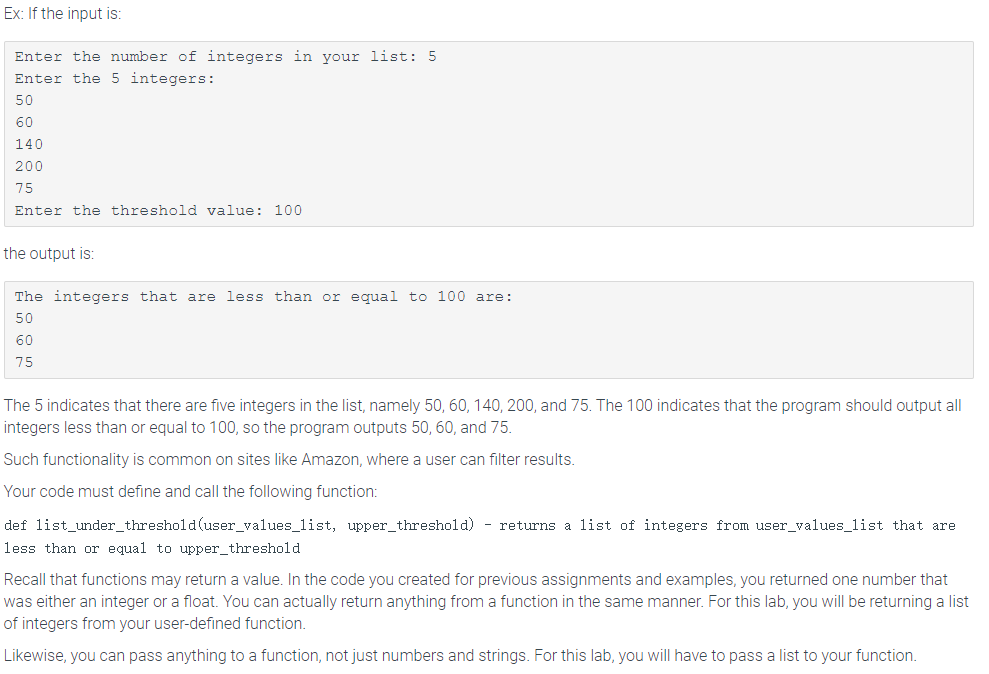 Solved Ex: If the input is: Enter the number of integers in | Chegg.com