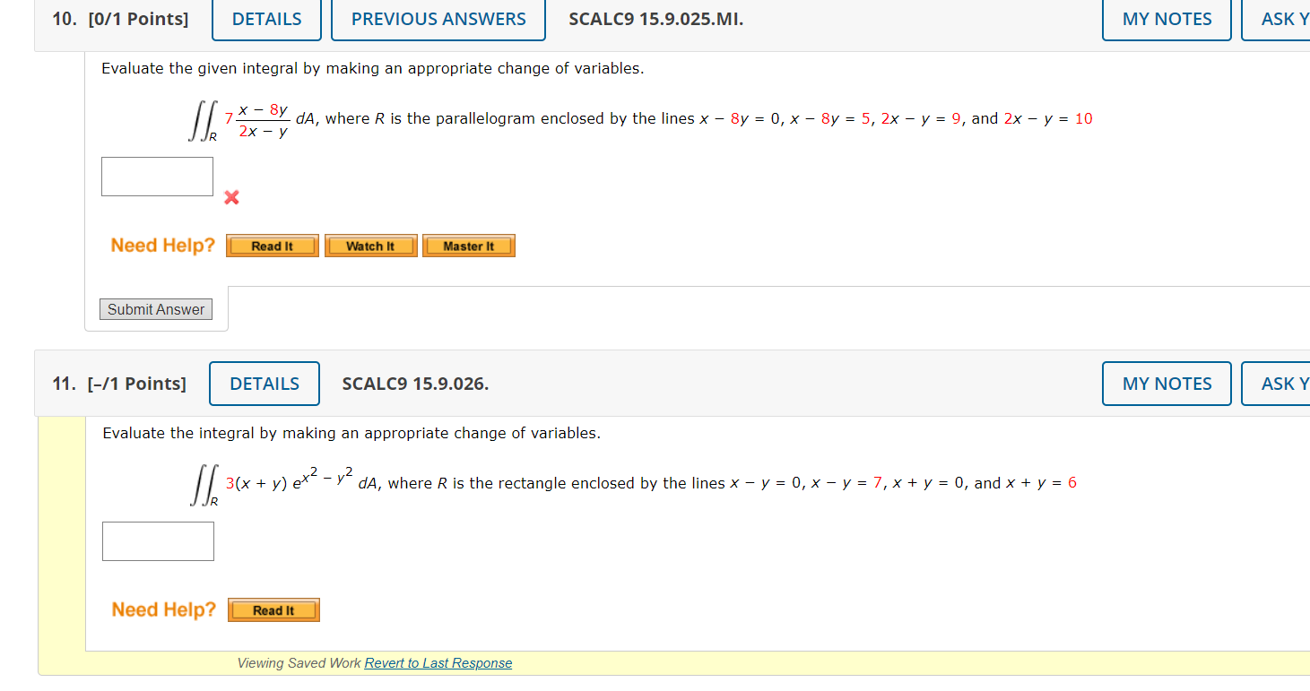 Solved Evaluate the given integral by making an appropriate | Chegg.com