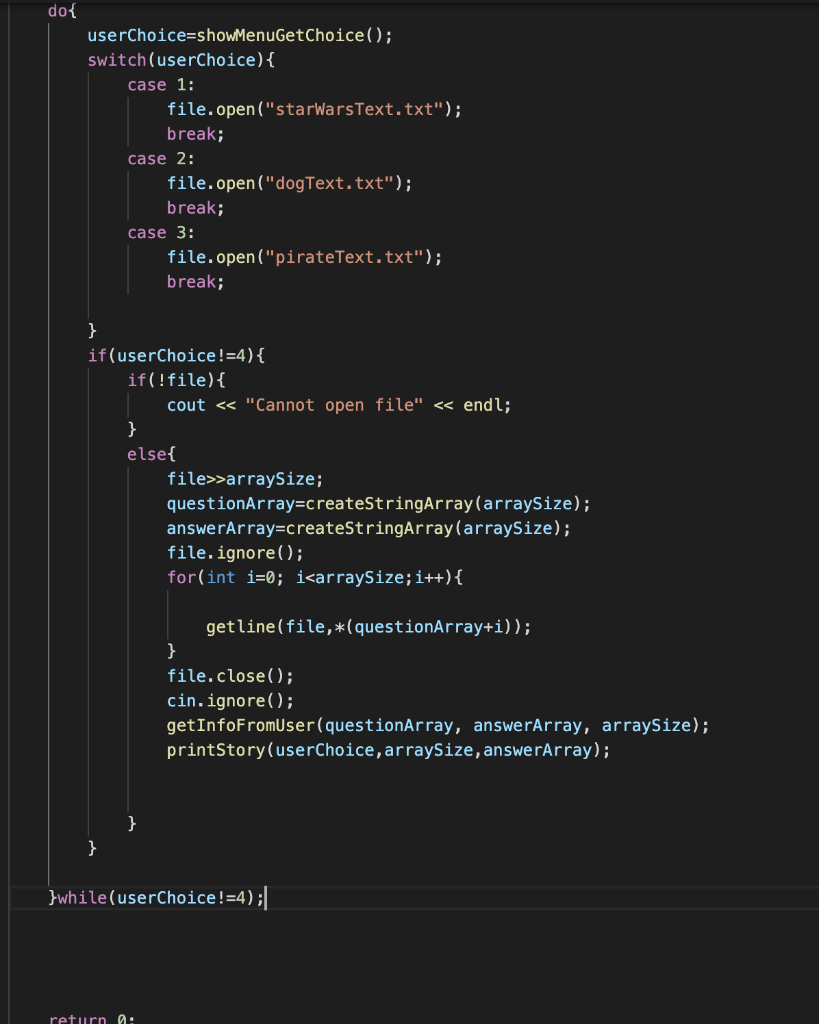 This is my code so far I just need help with these | Chegg.com