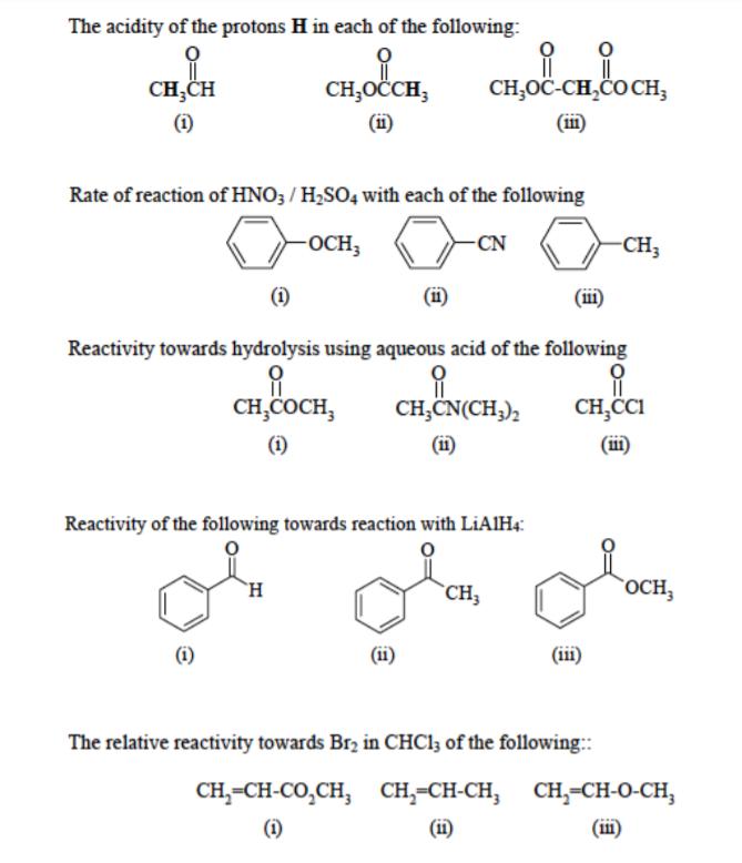 Solved Organic Chemistry 2 help. Please provide a | Chegg.com