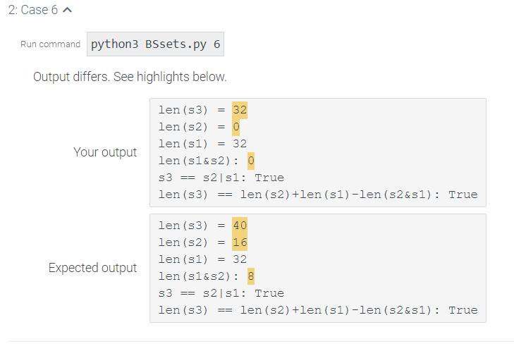 Solved Create 3 sets of bit strings and determine the | Chegg.com