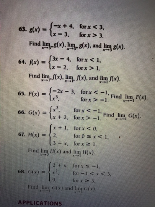 Solved For Exercises 51-68, graph each function and then | Chegg.com