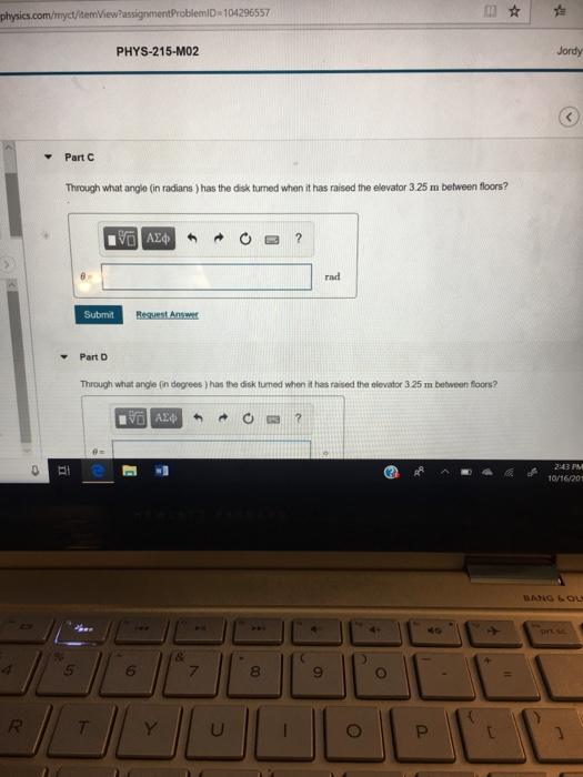 Solved Phys 215 M Hw 7 Exercise 9 18 Constants In A Charming Chegg