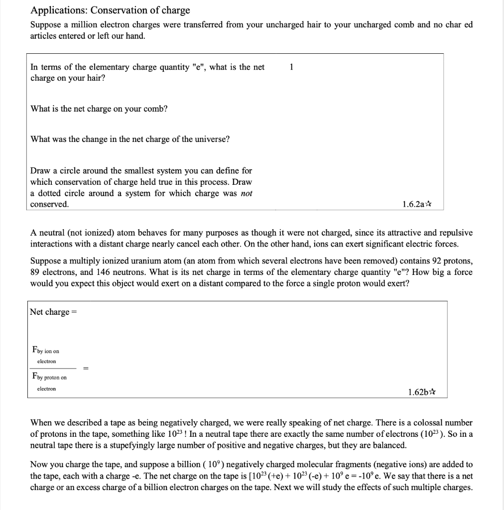 solved-1-6-conservation-of-charge-1-6-1-net-charge-chegg