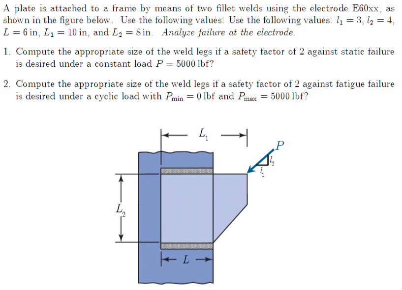 fillet weld failure