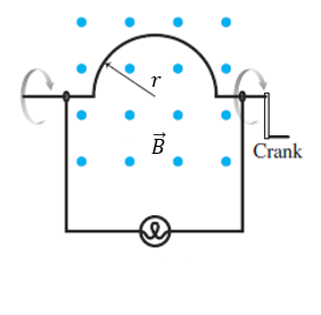 Solved In the figure provided, a magnet creates a magnetic | Chegg.com