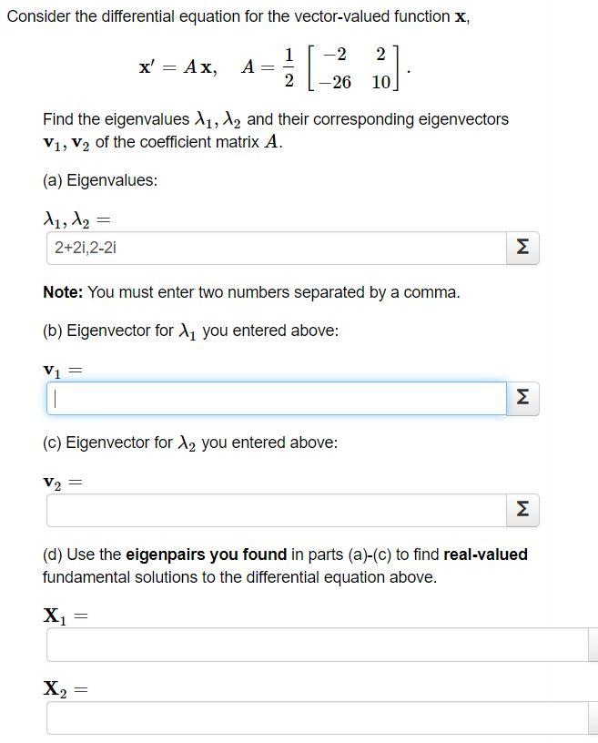 Solved Consider the differential equation for the | Chegg.com