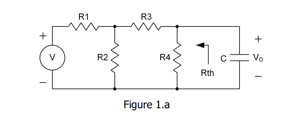 Determine the Thevenin equivalent resistance and pole | Chegg.com