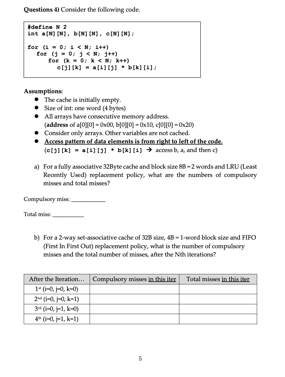 Questions 4 Consider The Following Code Define Chegg Com