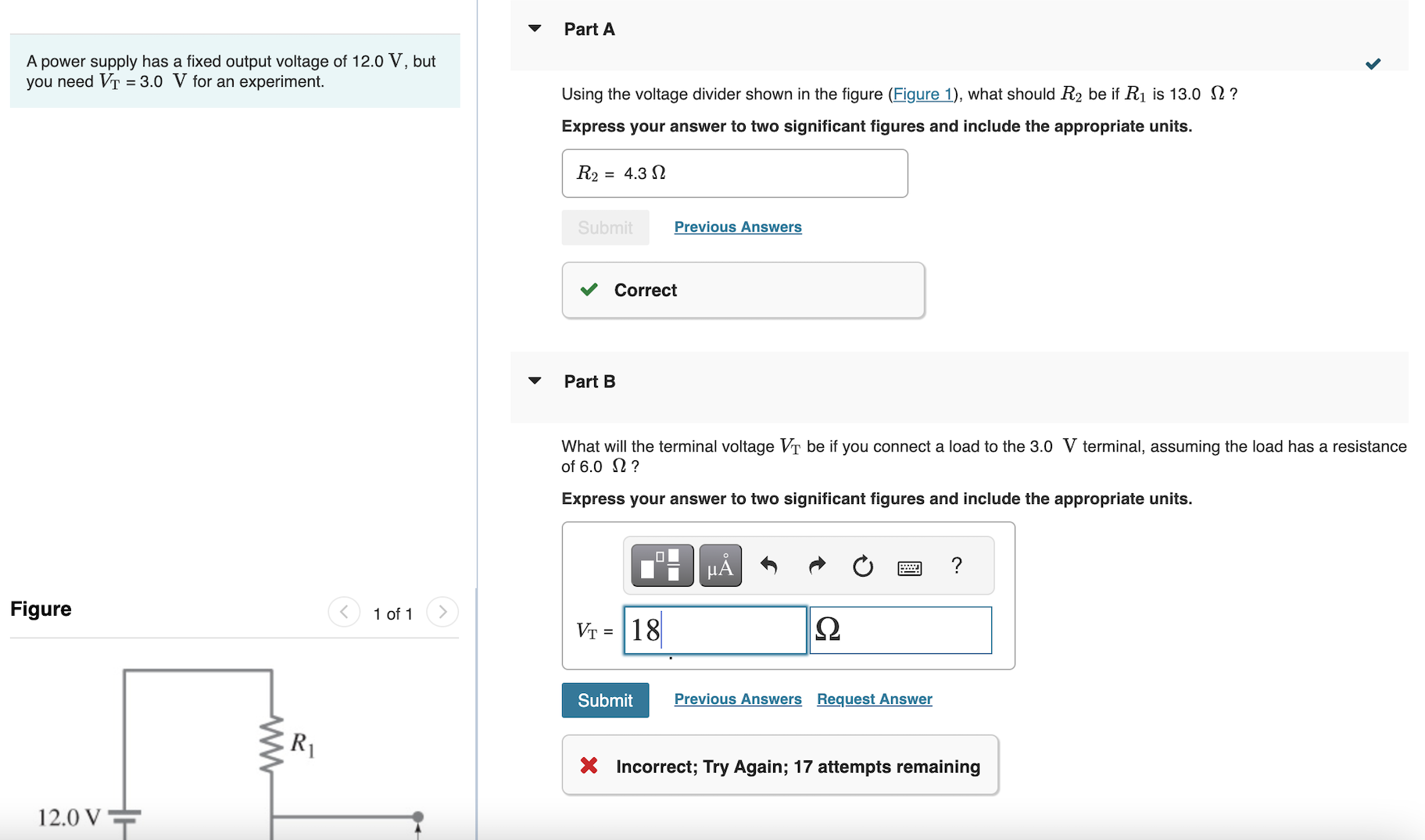 Solved Please Help With Part B, I Can't Figure Out How To | Chegg.com