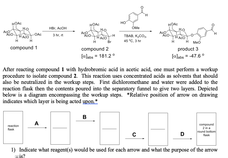 Solved That's the whole problem:List the 4 reagents and each | Chegg.com