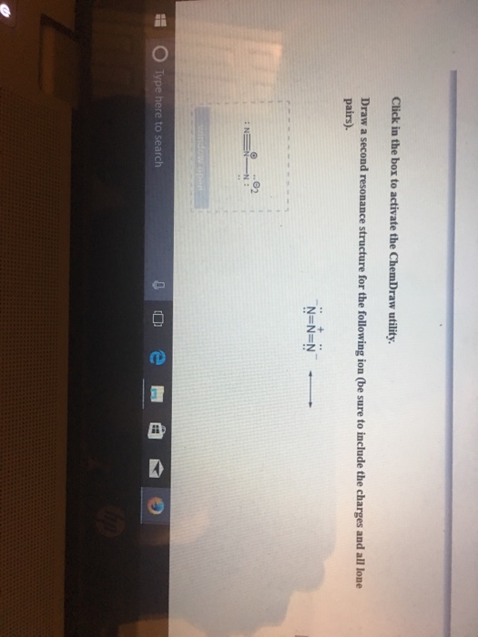 Solved Draw a second resonance structure for the following