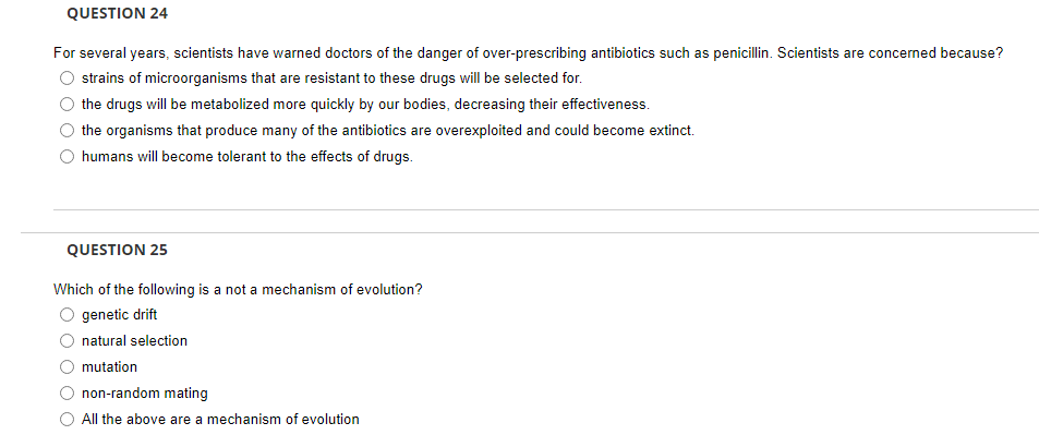 Solved QUESTION 24 For several years, scientists have warned | Chegg.com