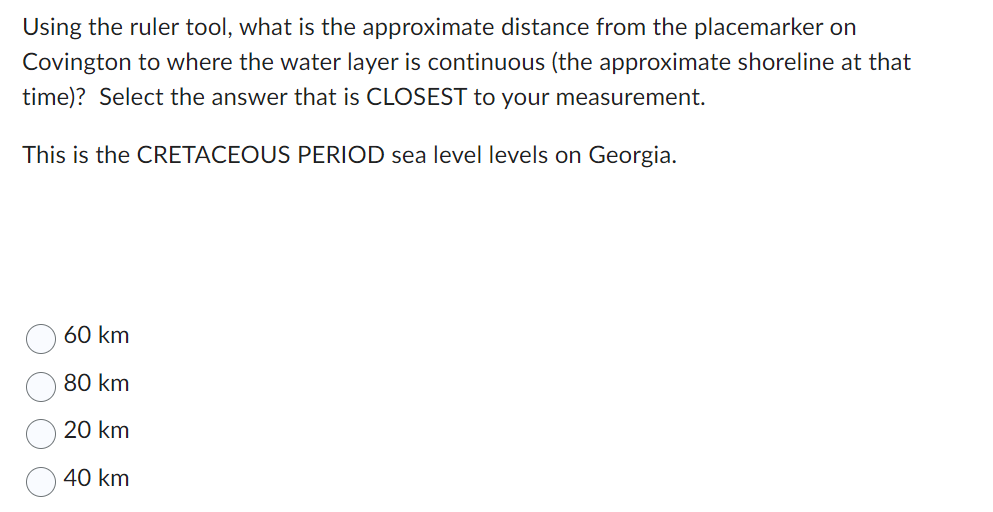 Using the ruler tool, what is the approximate | Chegg.com