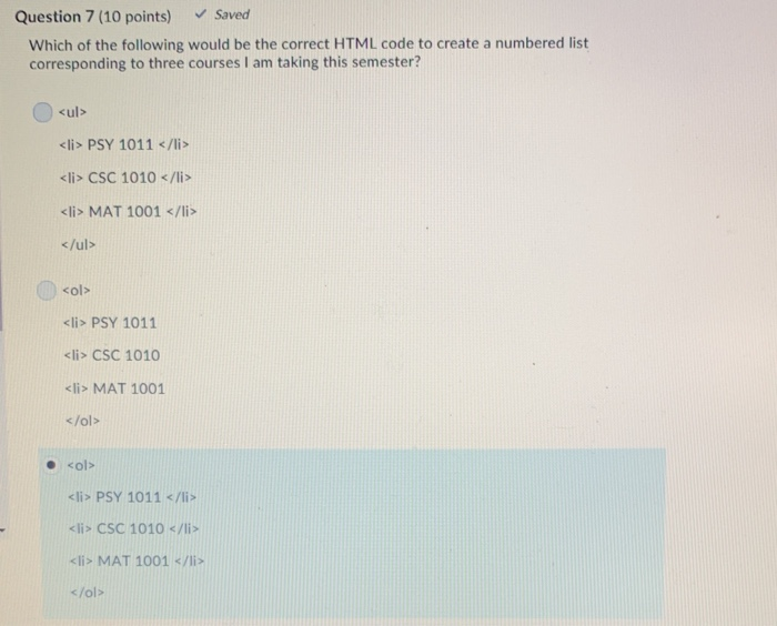 solved-question-7-10-points-saved-following-would-correct-html-code-create-numbered-list