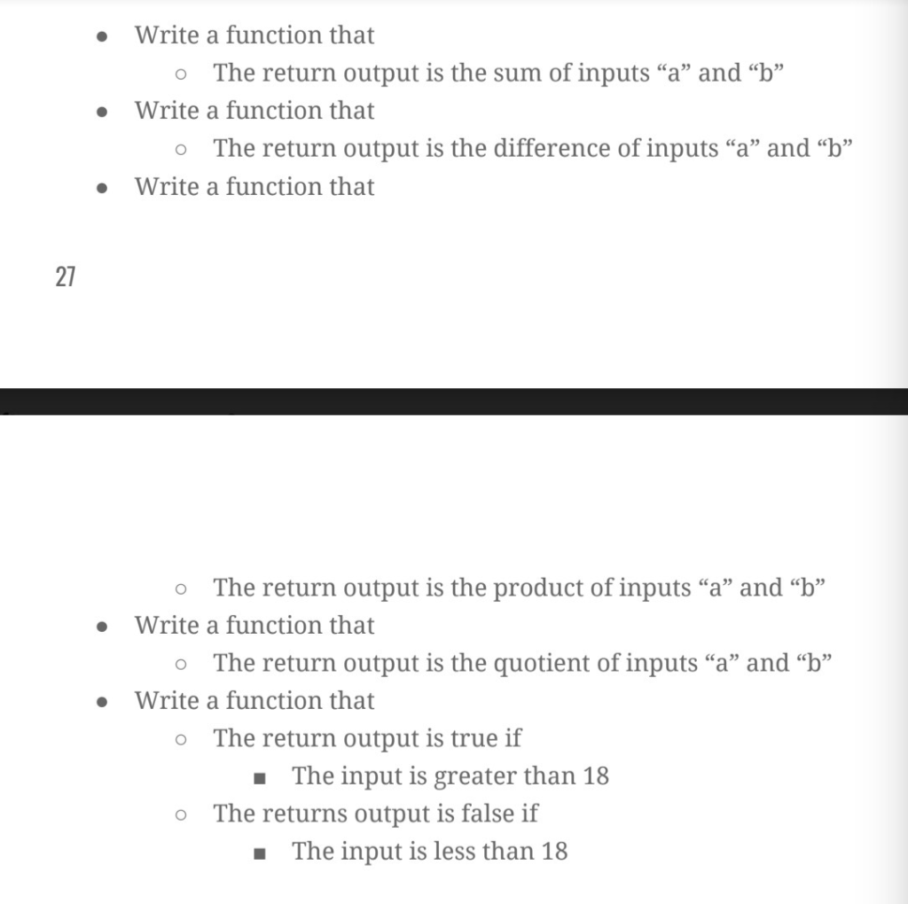 Solved • Write a function that • The return output is the | Chegg.com