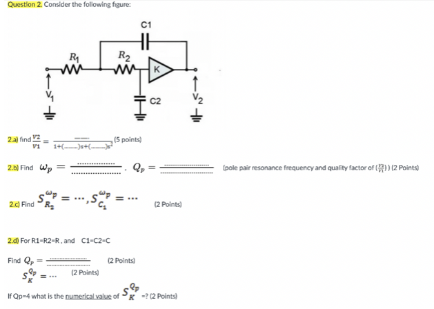 Solved Question 2. Consider the following figure: 2.a) find | Chegg.com