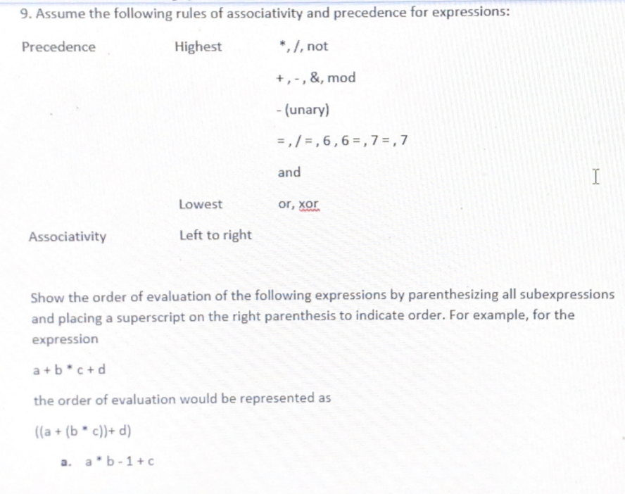 Solved 12. Define narrowing and widening conversions. 15.