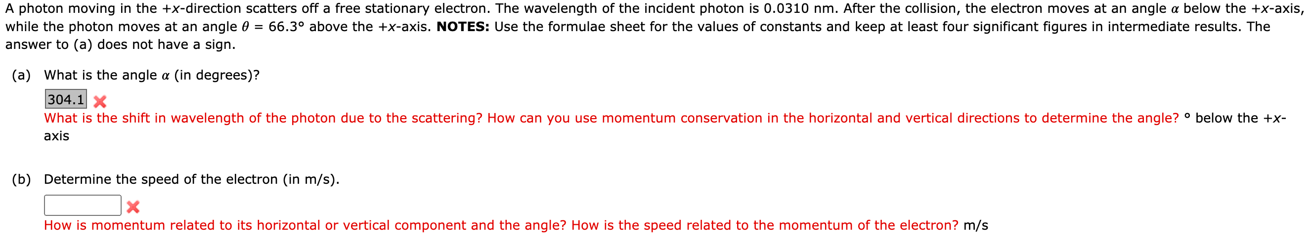 Solved A photon moving in the +x-direction scatters off a | Chegg.com