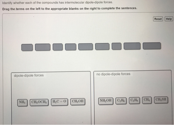 Solved Identify whether each of the compounds has | Chegg.com