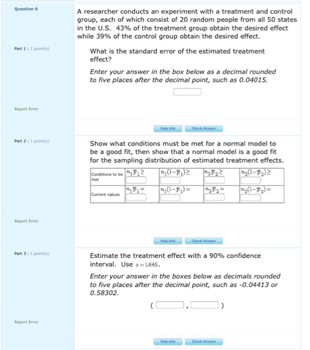 Solved Suppose a researcher conducts an experiment in which | Chegg.com