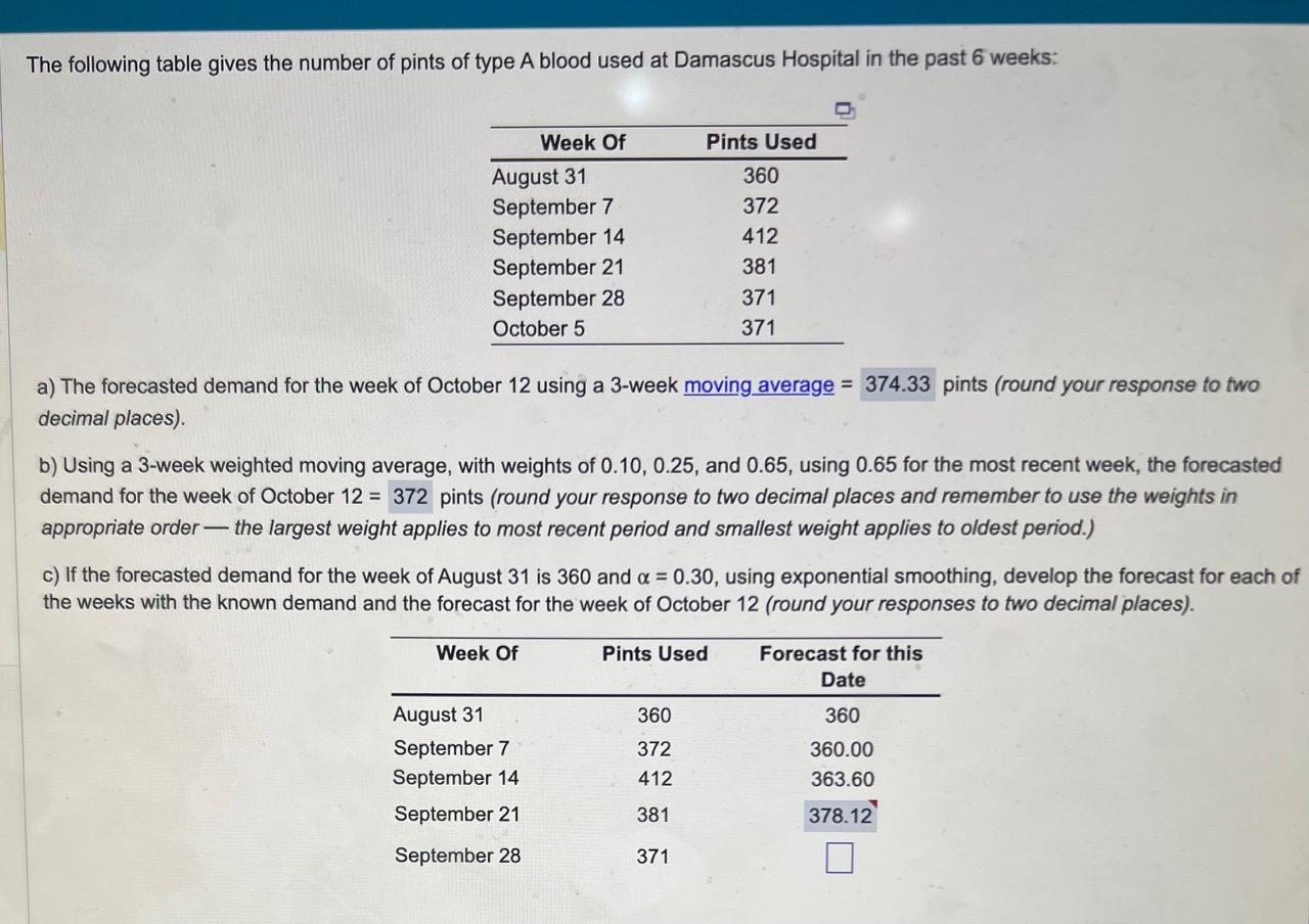 Solved The Following Table Gives The Number Of Pints Of Type | Chegg.com