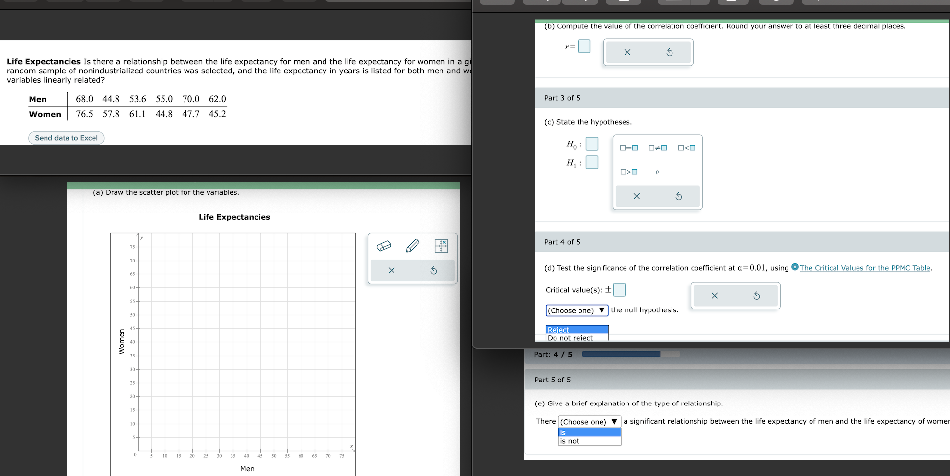 Solved (b) Compute The Value Of The Correlation Coefficient. | Chegg.com