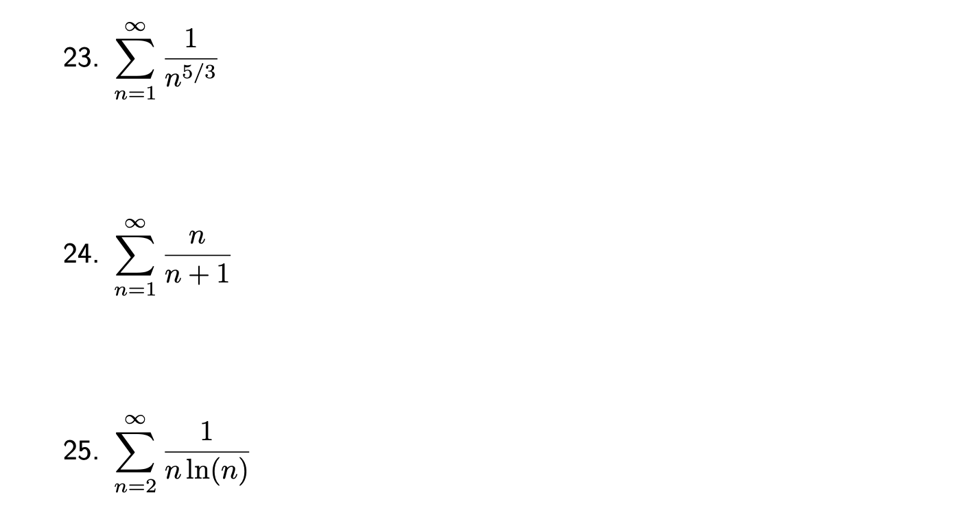 Solved Determine Which Of The Following Series Meet The Chegg Solved Determine Which Of The Following Series Meet The Chegg