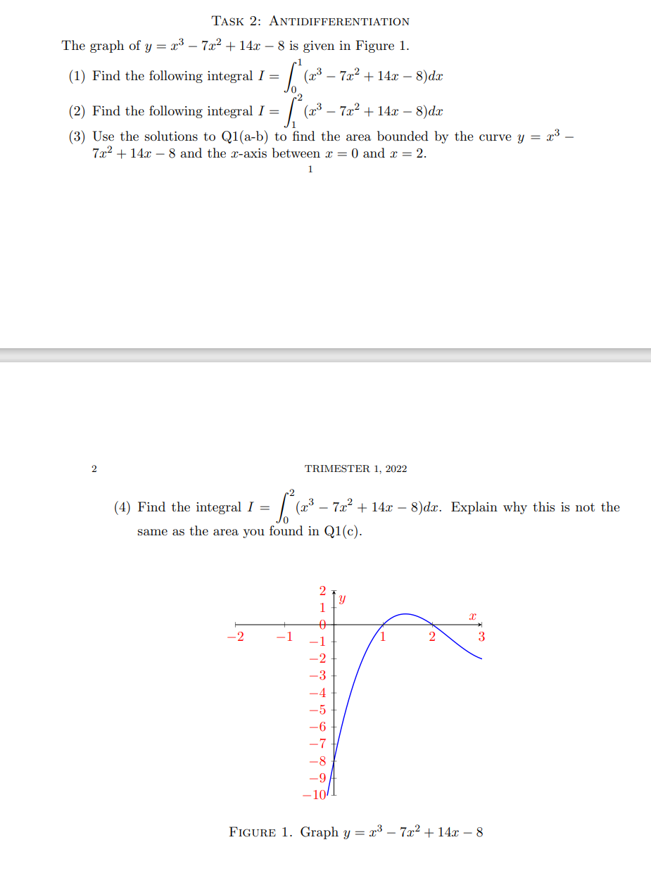 Solved Please solve all the questions from 1to 4 because | Chegg.com