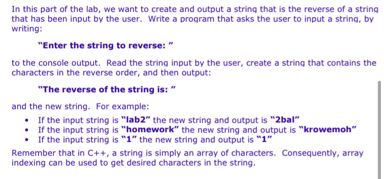 Solved In this part of the lab, we want to create and output | Chegg.com