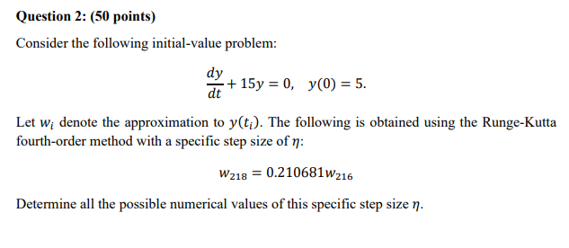 Solved Please Use Runge-Kutta Fourth-order Method With A | Chegg.com