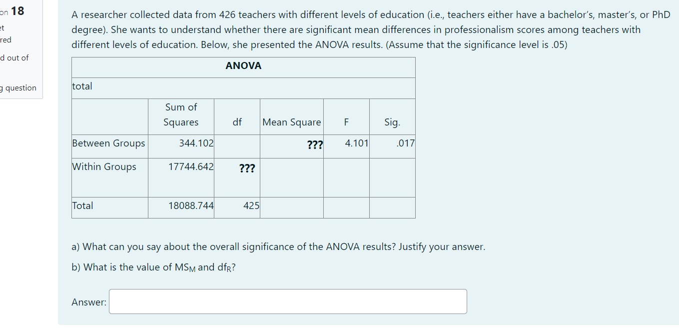 Solved Question 3 Not yet answered Marked out of 3.00 Flag | Chegg.com