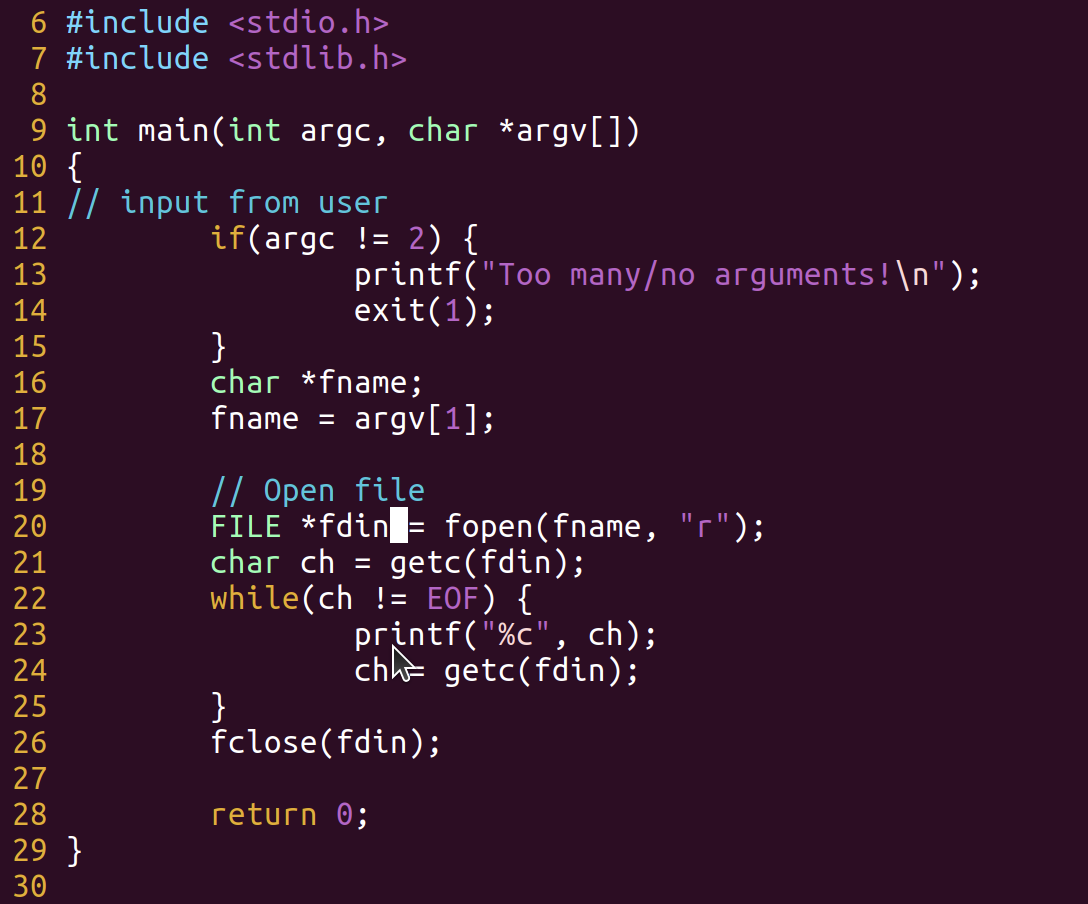 Solved Hello, I am trying to make a program that prints the | Chegg.com