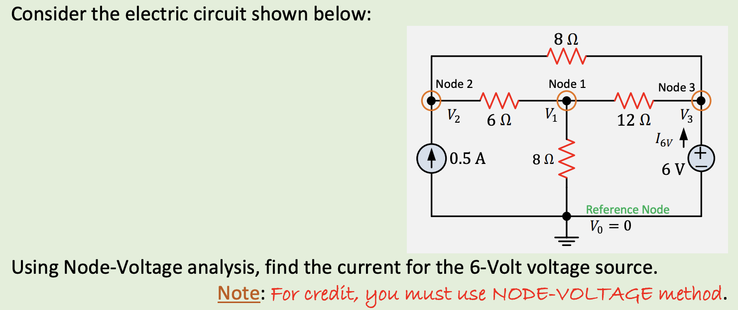 Solved Consider the electric circuit shown below: 812 Node 2 | Chegg.com