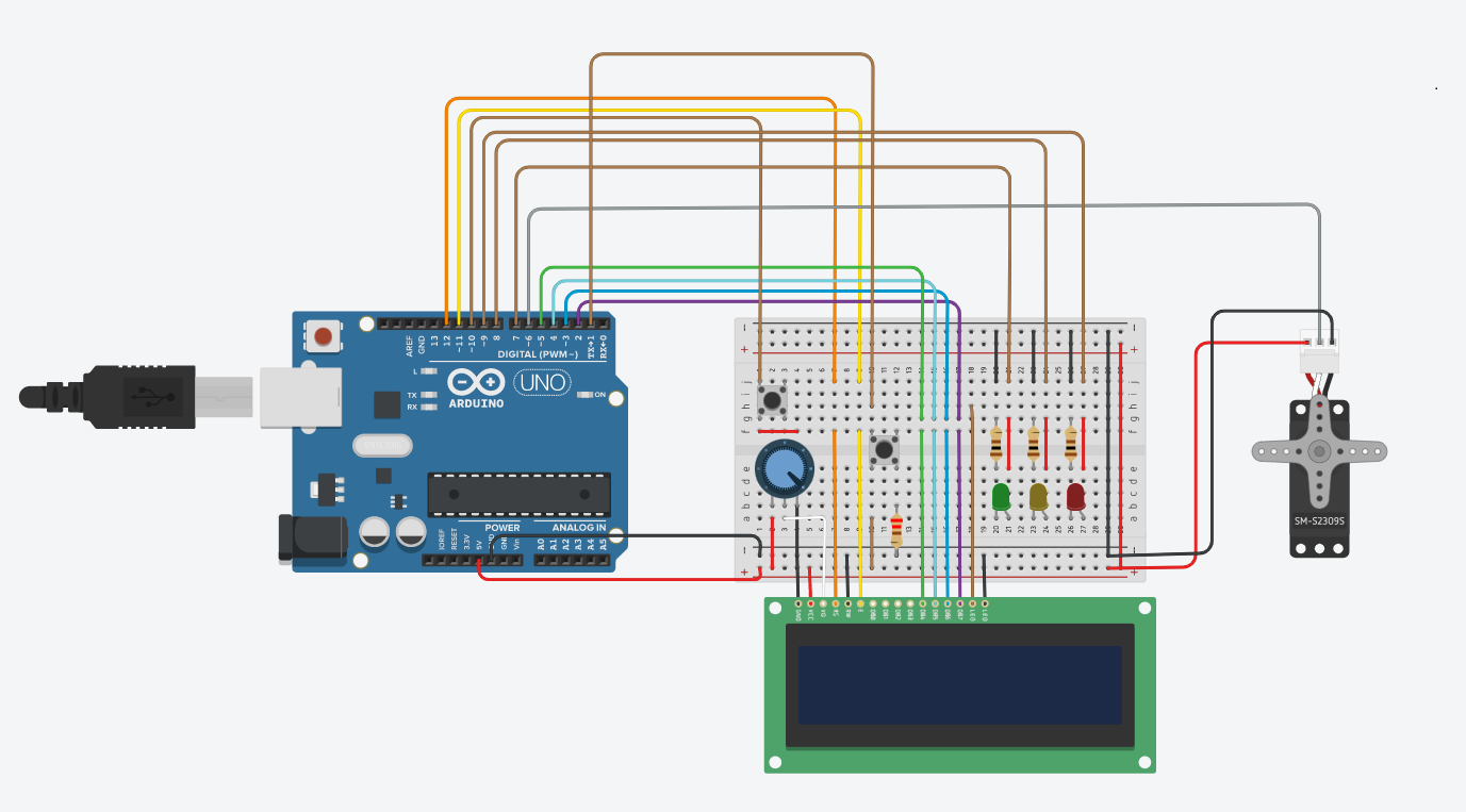 Solved Why does my RED LED light up on simulation without | Chegg.com