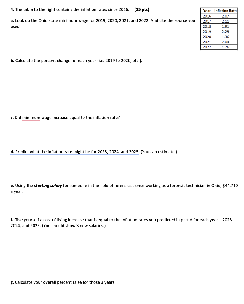Solved PLEASE SHOW ALL WORK, SUCH AS CALCULATIONS. MAKE | Chegg.com