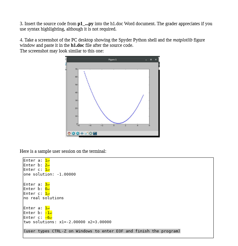 Solved Problem 1 Quadratic Equations A Quadratic Equation Chegg Com