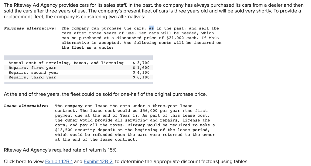 Solved Required 1. What is the net present value of the