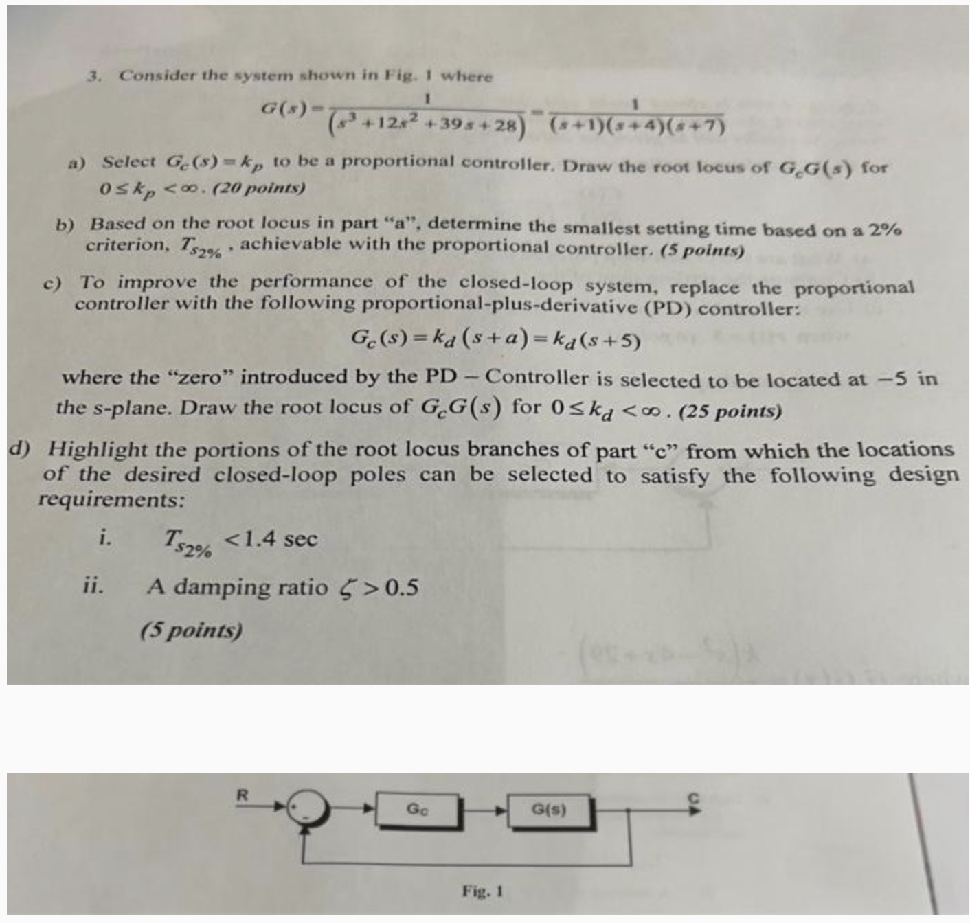 Solved Consider the system shown in Fig. I | Chegg.com